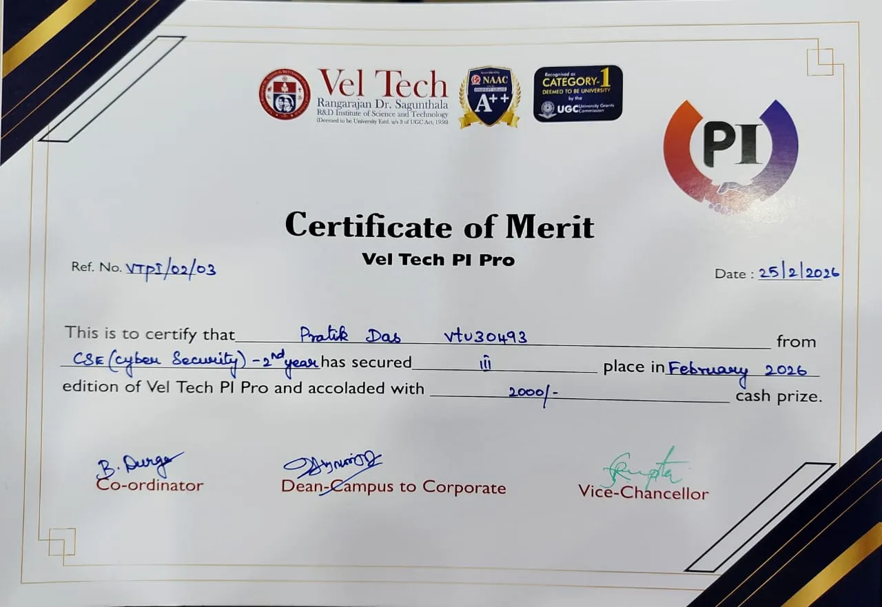 PI Pro Certificate